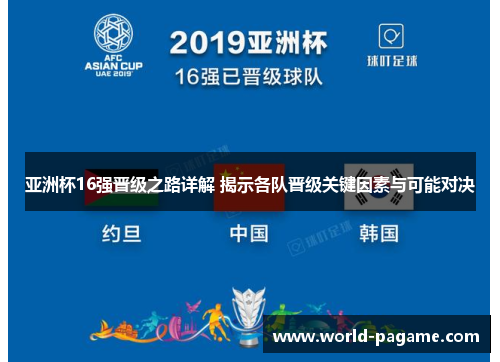 亚洲杯16强晋级之路详解 揭示各队晋级关键因素与可能对决 亚洲杯16强晋级之路详解 揭示各队晋级关键因素与可能对决