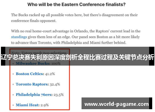 辽宁总决赛失利原因深度剖析全程比赛过程及关键节点分析 辽宁总决赛失利原因深度剖析全程比赛过程及关键节点分析